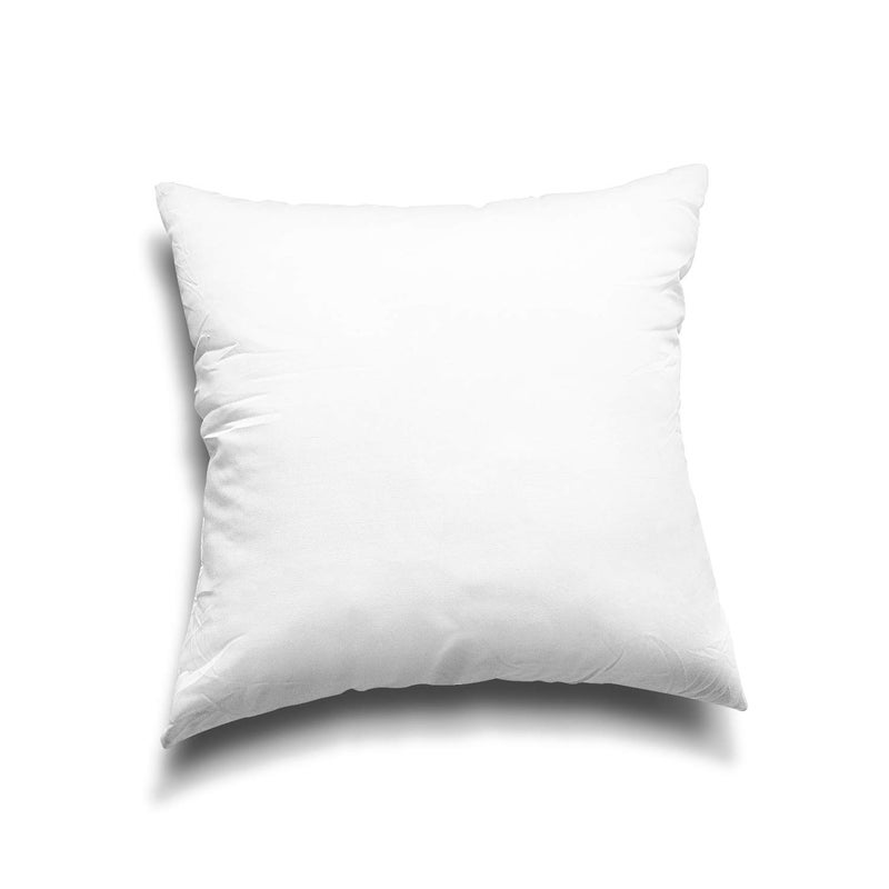 Edow Throw Pillow Insert, Lightweight Soft Polyester Down Alternative Decorative Pillow, Sham Stuffer, Machine Washable 12x12 (White, 4 Count (Pack of 1)) - Image 4
